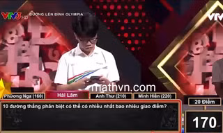 Bị dân mạng chê bai khi trả lời sai câu hỏi cơ bản, thí sinh Olympia lên Facebook chửi bậy