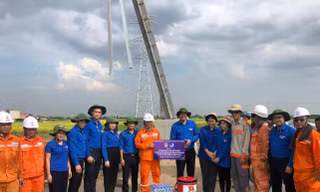 Tuổi trẻ Thái Bình, Thanh Hóa, Ninh Bình tham gia hỗ trợ xây dựng đường dây 500kV mạch 3