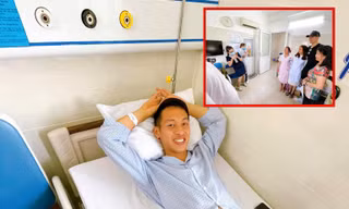 Vào viện thăm Hùng Dũng nhưng Lâm "Tây" lại hút sự chú ý: Trai đẹp luôn tỏa sáng ở mọi nơi