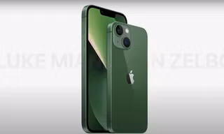 iPhone 13 màu xanh lá mới toanh bất ngờ rò rỉ trước thềm sự kiện "Peek Performance" 8/3