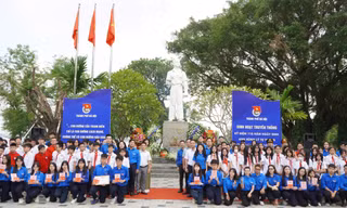 Tuổi trẻ Thủ đô sinh hoạt truyền thống kỷ niệm 110 năm Ngày sinh đồng chí Lý Tự Trọng
