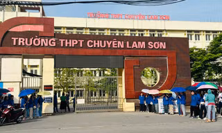 Điểm chuẩn vào lớp 10 ở Thanh Hóa: Trường chuyên cao nhất, trường miền núi chỉ hơn 7 điểm