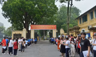 Thời tiết 2 ngày thi lớp 10 ở Hà Nội: Có thể xuất hiện mưa dông, ban ngày nắng nóng