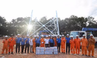 Nghệ An thành lập 74 đội hình thanh niên tình nguyện thực hiện đường dây 500kv mạch 3