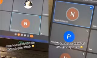 Sự thật phía sau clip "Nữ sinh gọi điện cho người yêu khóc thút thít trong giờ học online"