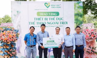 Lắp đặt hàng chục thiết bị tập thể dục miễn phí ở thành phố cà phê