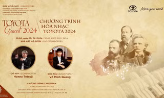 Khán thính giả Hà Nội sẽ hòa mình trong âm nhạc cổ điển của Hòa nhạc Toyota 2024