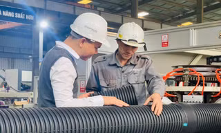 Thuận Phát INC tạo đột phá với dòng sản phẩm ống HDPE gân sóng 2 lớp siêu bền