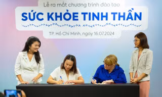 Ra mắt chương trình đào tạo 'Sức khỏe tinh thần'