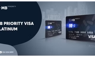 Ra mắt thẻ tín dụng quốc tế MB Priority Visa Platinum 