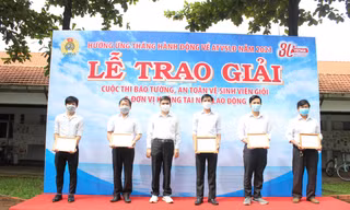 Vedan Việt Nam tổng kết trao giải các hoạt động hưởng ứng Tháng An Toàn Vệ Sinh Lao Động