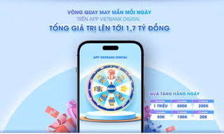 Vietbank ra mắt chương trình khuyến mãi 'Quà tặng tiền tỷ - Chào thu hết ý'