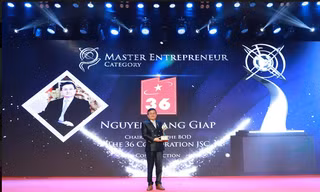 Chủ tịch HĐQT Tổng công ty 36 nhận giải 'Doanh nhân xuất sắc châu Á 2021' từ Enterprise Asia