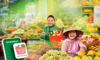 Grab hỗ trợ tiểu thương “số hóa” chợ truyền thống