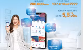 Tặng 200.000 VND cùng cơ hội trúng 10 cây vàng cho khách hàng sử dụng VietinBank iPay