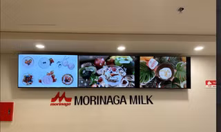  Trẻ trải nghiệm, sáng tạo cùng sữa chua tại gian hàng Morinaga Milk