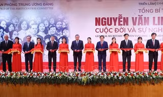 Tổng Bí thư Tô Lâm dự khai mạc Triển lãm 'Tổng Bí thư Nguyễn Văn Linh - Cuộc đời và sự nghiệp'