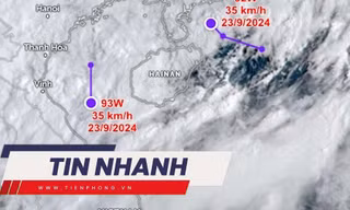 TIN NHANH: Hai áp thấp xuất hiện ở Biển Đông, Việt Nam có bị ảnh hưởng?