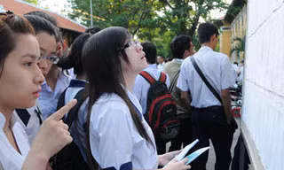 Điểm chuẩn của 4 trường đại học
