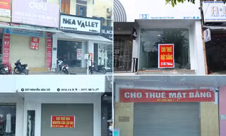 Loạt mặt bằng kinh doanh ở Nghệ An đóng cửa, treo biển nghỉ bán
