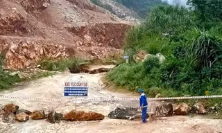 Đi mót quặng, người phụ nữ bị đất đá vùi lấp tử vong