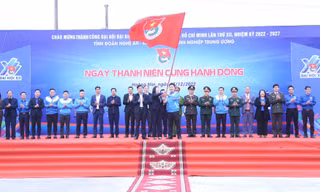 ‘Ngày thanh niên cùng hành động’ chào mừng thành công Đại hội Đoàn toàn quốc lần thứ XII