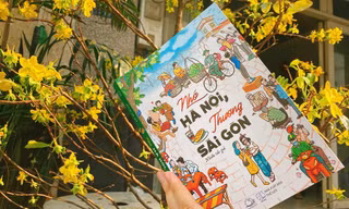 Đọc “Nhớ Hà Nội, thương Sài Gòn” chiều cuối năm, lòng xốn xang mong sum vầy