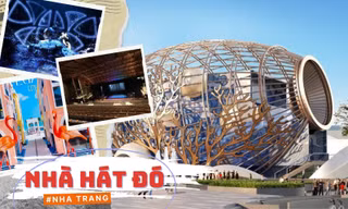 Nhà hát đậm chất nghệ thuật lấy cảm hứng từ dụng cụ bắt cá ở Nha Trang