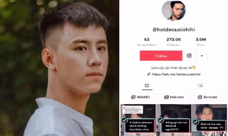 Quay clip TikTok skincare cho bố và em trai, chàng hot boy gây sốt vì làn da quá đẹp
