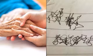 Cô gái nhờ netizen "dịch" giúp dòng chữ cuối cùng người cha viết trước khi qua đời