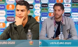 Chỉ vì Cristiano Ronaldo dịch chuyển chai nước của nhà tài trợ, UEFA đã phải ra cảnh báo