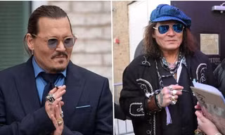 Sau khi có bạn gái mới thì Johnny Depp trông già hẳn đi, đến fan ruột cũng không nhận ra