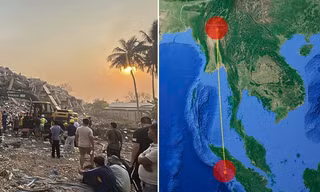 Trùng hợp lạ: Động đất Myanmar xảy ra đúng 20 năm sau một trận động đất cực mạnh