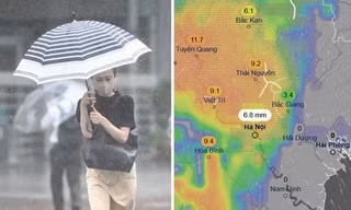 Miền Bắc chưa hết mưa dông, dự báo hôm nào Hà Nội lại mưa to và giảm nhiệt?