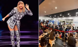 Khung cảnh hỗn độn khi fan ùa vào các chi nhánh bưu điện để mua vé concert Taylor Swift