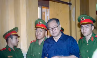 Ông Phạm Công Danh khai chi trả lãi ngoài 195 tỷ đồng cho ông Trần Quý Thanh. Ảnh: Tân Châu