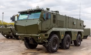 Xe thiết giáp Typhoon-K 63968 của Nga. Ảnh: Defense-blog.