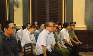 Ông Phạm Công Danh tại phiên tòa phúc thẩm. Ảnh: Tân Châu.