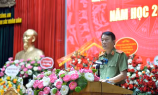 Bộ trưởng Công an Lương Tam Quang: Đổi mới đào tạo phù hợp với tiến trình hội nhập quốc tế về an ninh trật tự 