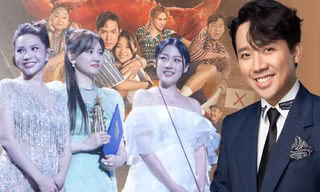 Hari Won thay Trấn Thành nhận giải Đạo diễn xuất sắc nhất, tiết lộ ông xã làm MC Rap Việt mùa 3