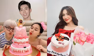 Đức Phúc và Erik mừng sinh nhật chị cả Hòa Minzy bằng món quà "cảm lạnh"