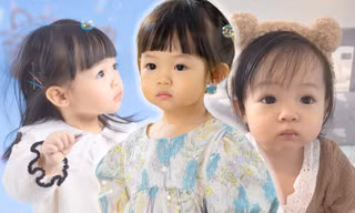 Công chúa nhỏ nhà Cường Đô La "đốn tim" netizen với bộ ảnh mừng sinh nhật, càng lớn càng giống bố