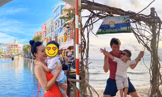 Á hậu Hoàng Oanh vướng nghi vấn đi du lịch với chồng cũ sau khi "đường ai nấy đi"