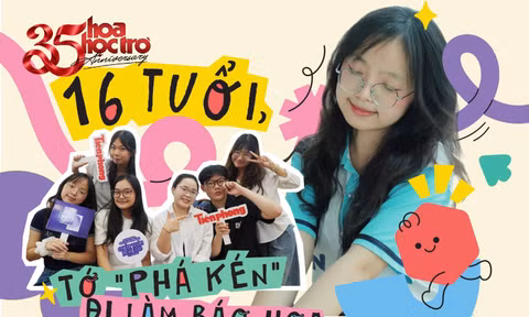 16 tuổi, mình bắt đầu hành trình "phá kén" ở nhà Hoa