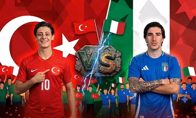 Thổ Nhĩ Kỳ vs Italia.