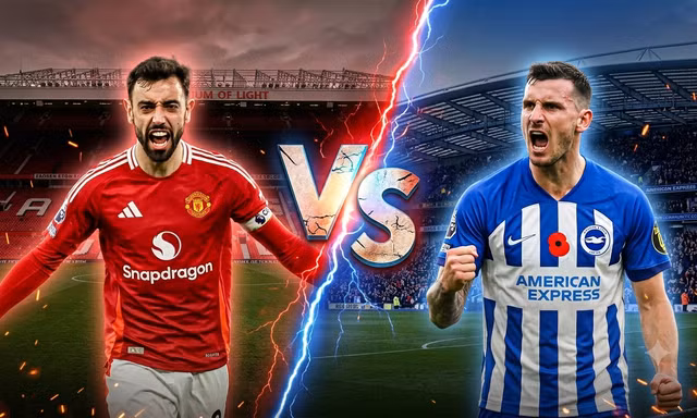 Man United vs Brighton.