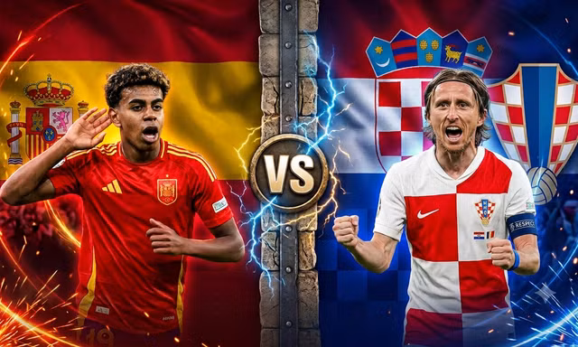 Tây Ban Nha vs Croatia