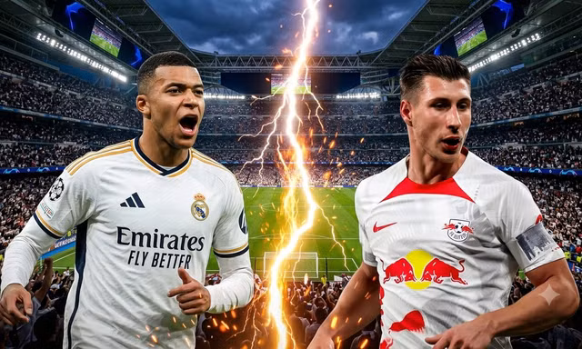 Real Madrid vs Leipzig