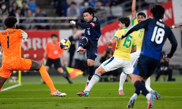 Nhật Bản vs Brazil.