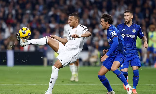 Getafe vs Real Madrid.